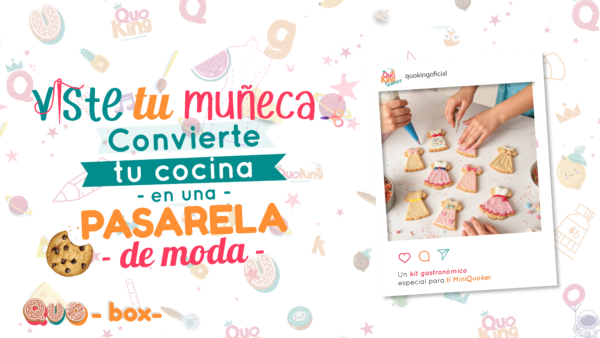 vestidos de galleta mientras aprenden sobre creatividad, diseño de modas y expresión artística.