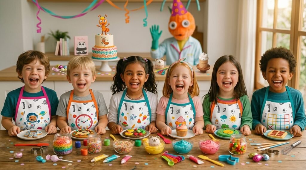 Cumpleaños de Cocina para Niños en Bogotá con Quoking